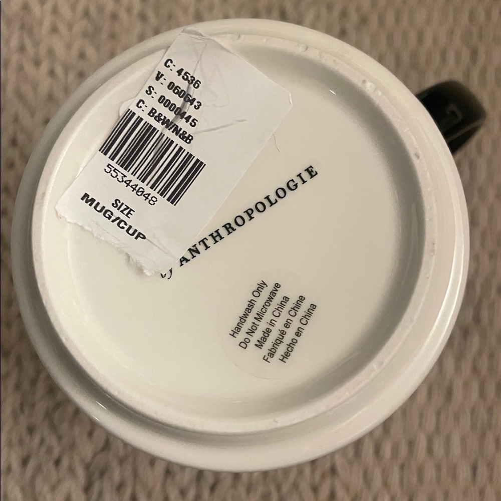 Bonjour Bistro Tile Mosaic Mug from Anthropologie. - Picture 5 of 5
